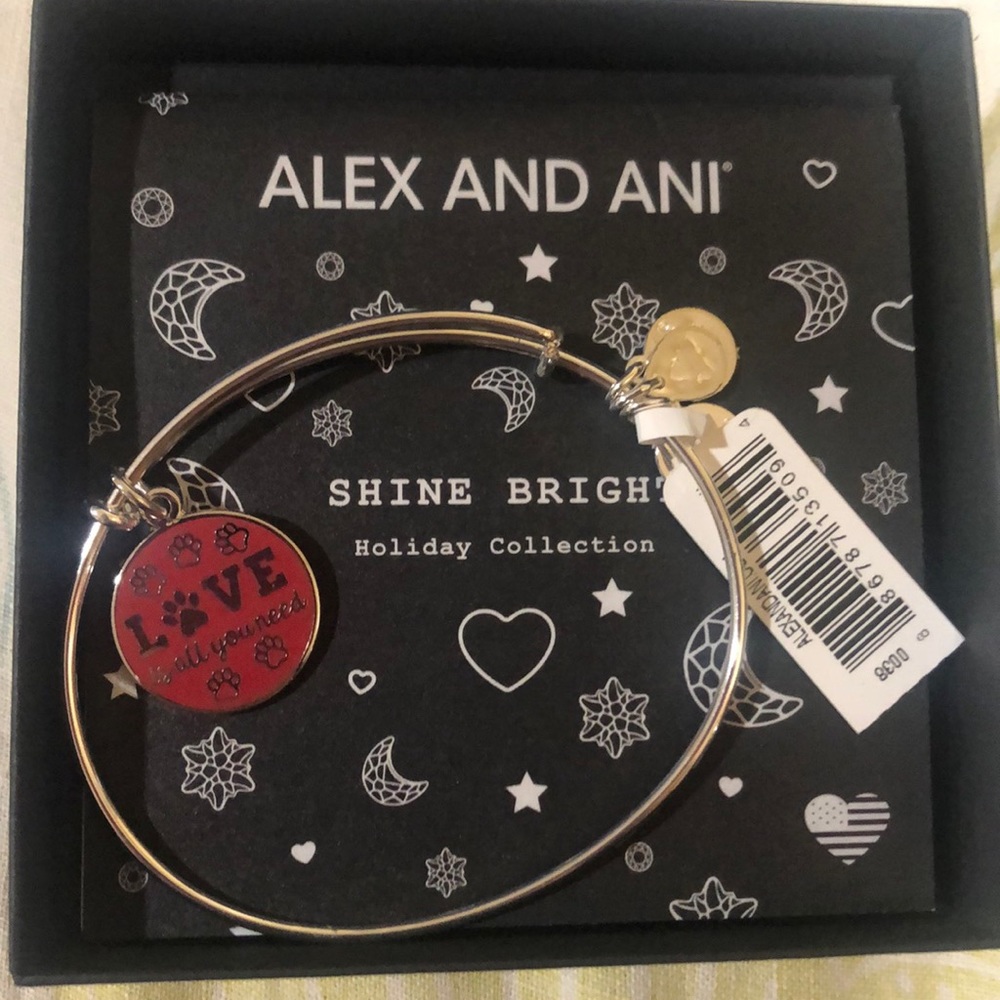 Alex and Ani Bracelet 🐶 Love is all you need